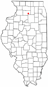 Location of West Brooklyn, Illinois