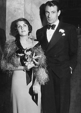 Gary Cooper and Veronica Balfe 1933