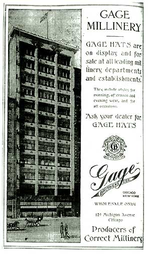 The Gage Building in 1909