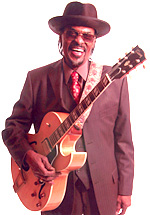 Chuck Brown and his guitar (2005)
