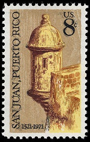 San Juan 1971 U.S. stamp.1