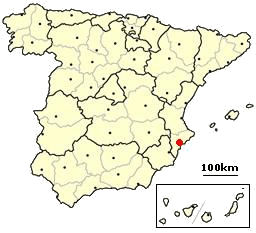 Alicante, Spain location