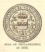 Seal philadelphia william penn