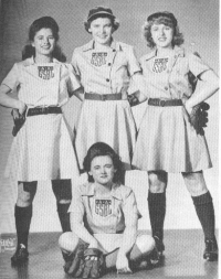 1943-First Four AAGPBL