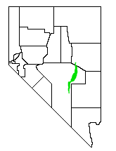Location of Railroad Valley within Nevada