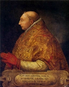 Pisanello, copia da Ritratto di Martino V (Galleria Colonna)