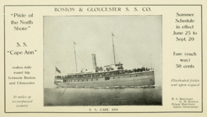 1905 SS CapeAnn Massachusetts ferry