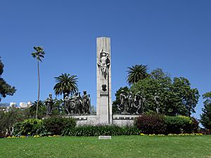 2016 monumento a Jorge Enrique Rodó en Montevido (Uruguay)