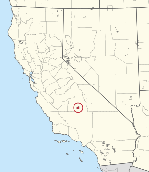Location of the Tule River Reservation in California