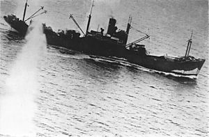 Attack On Japanese Transporter (Battle Of The Bismarck Sea)