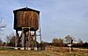 Beaumont St. Louis and San Francisco Railroad Water Tank