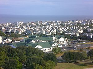 Corolla, North Carolina view from the lighthouse