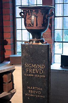 Freud's ashes in Golder's Green Columbarium