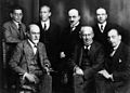 Freud and other psychoanalysts 1922