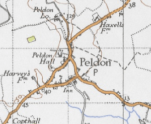 Historical Map of Peldon