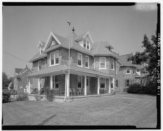 Keasbey and Mattison Company, Supervisor's House, Ambler, Montgomery County, PA HABS PA,46-AMB,10Q-1