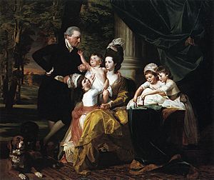 Sir William Pepperrell and his Family