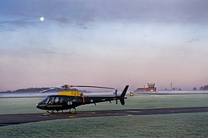 Squirrel Helicopter at RAF Shawbury MOD 45151116