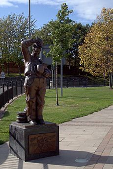 Stan Laurel Statue, Bishop Auckland
