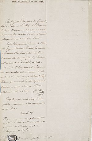 Treaty of Finkenstein 1807