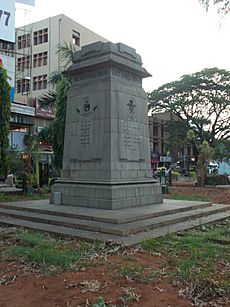 War memorial, Brigade Road, Bangalore