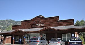Wilson, Wyoming Post Office, August 2017