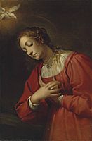1605-09 Pier Francesco Mazzucchelli--called Il Morazzone--the virgin annunciate--Crocker Art Museum--Sacramento