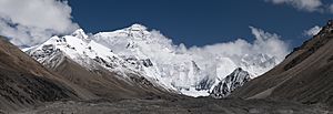 20110810 North Face of Everest Tibet China Panoramic
