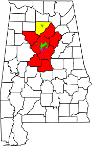 Birmingham–Hoover–Cullman Combined Statistical Area