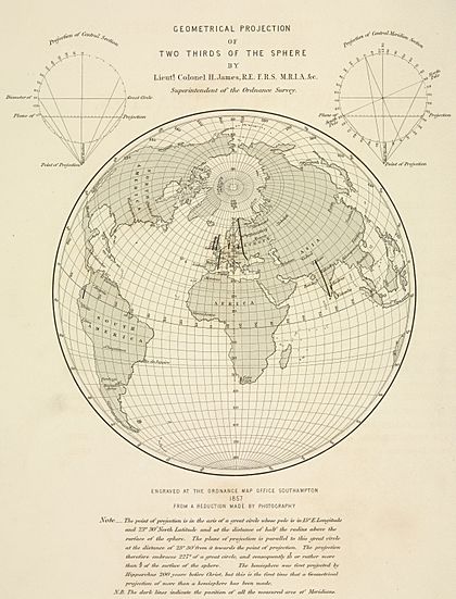 Clarke figure of the Earth 1860