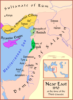 Crusader States 1190