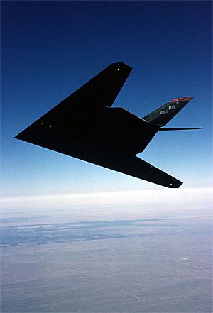 F-117 Nighthawk flight