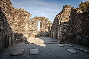 Glendalough church