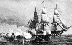HMS Africa 1808 Falsterbo
