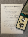 Italy - Order of Merit of the Italian Republic - Grand Officer set (Pre-2001)