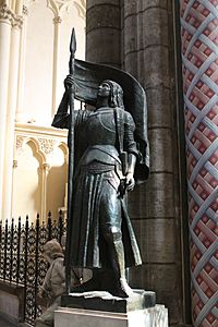 Jeanne d'Arc par Antoine Bourdelle - Cathédrale Saint-André (11)