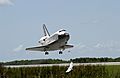 NASA Space Shuttle Atlantis landing (STS-110) (19 April 2002)