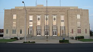 Pottawatomie County Courthouse in Shawnee