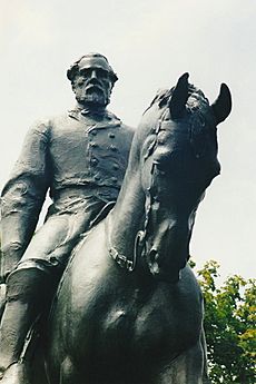 Robert E Lee memorial, Charlottesville VA, USA