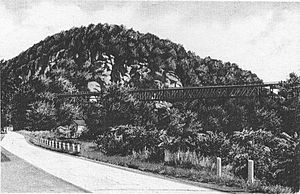 Rosendale railroad bridge and Joppenbergh