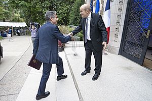 Secretary Blinken Meets with French Foreign Minister Jean-Yves Le Drian (51314092875)