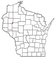 Location of Dovre, Wisconsin