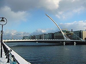 Calatrava-bridge dublin
