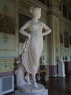 Canova-Dancer with her hands on her hips 45degree view