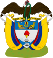 Coat of arms of Colombia (1890)