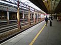 Crewe station platform 5