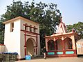 Dhakeshwari temple compound entrance by Ragib Hasan