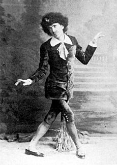 George Grossmith as Bunthorne, 1881 (second version)
