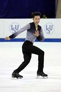 Jin Boyang at the 2018 Four Continents Championships - FS