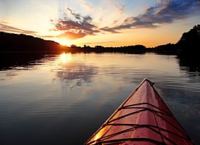 Kayak sunset Lake Ahquabi State Park.jpg